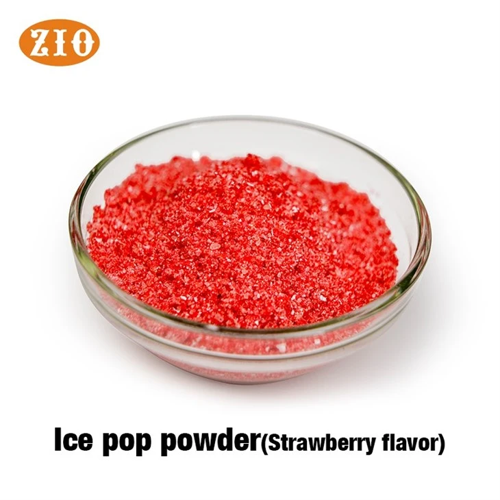Strawberry Popsicle Mix Powder Ice Pop Powder 25kg high quality
